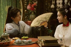 于正新剧《玉茗茶骨》路透：古力娜扎领衔一女七男后宫团