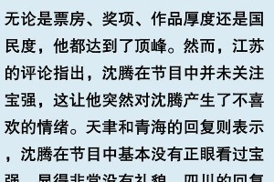 沈腾华表奖冷落王宝强引争议，网友热议明星作风
